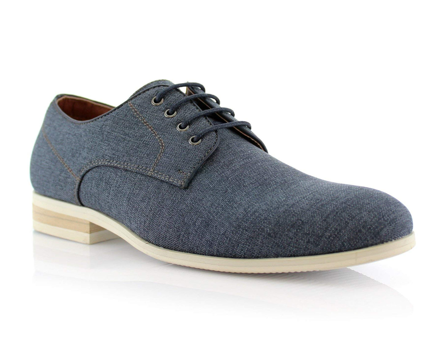 Classic Leather Derby Oxford Dress Shoes Lace Up