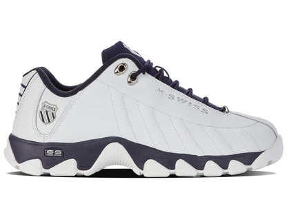 Leather Tennis Sneakers Wide Fit Cushion Walking Shoes