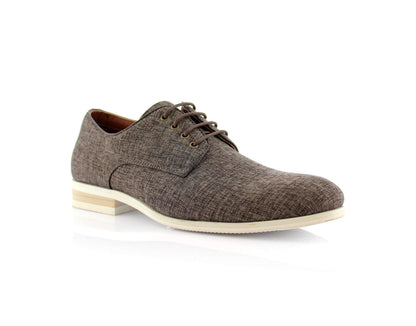 Classic Leather Derby Oxford Dress Shoes Lace Up