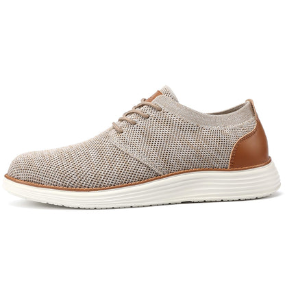Men’s Breathable Dress Sneakers Casual Oxford Shoes