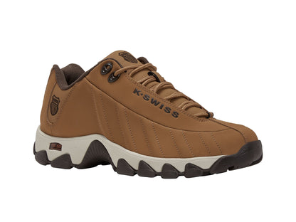 Leather Tennis Sneakers Wide Fit Cushion Walking Shoes
