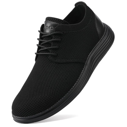 Men’s Breathable Dress Sneakers Casual Oxford Shoes