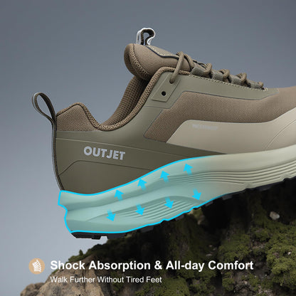 Men’s Waterproof Hiking Shoes Lightweight Trail Outdoor