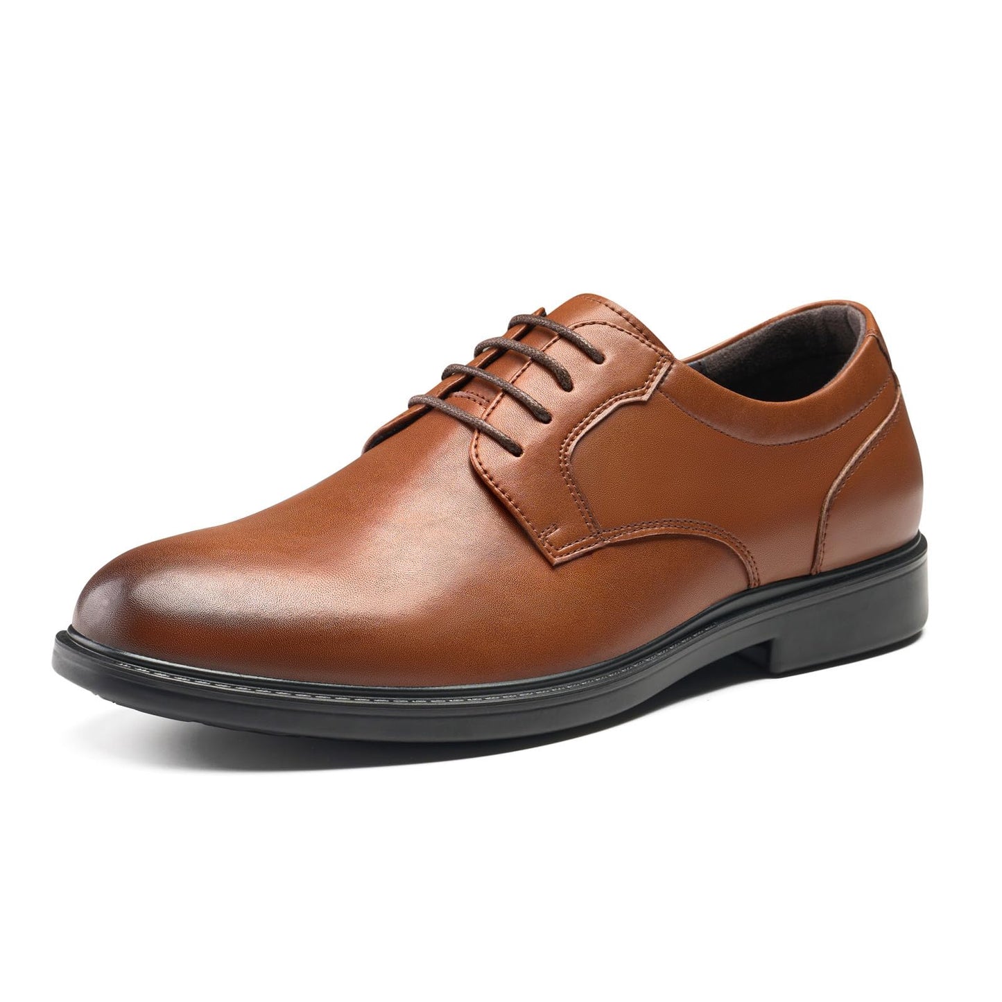 Split Leather Oxford Dress Shoes Non Slip Business Comfort