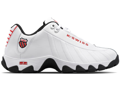 Leather Tennis Sneakers Wide Fit Cushion Walking Shoes