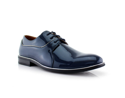 Classic Leather Derby Oxford Dress Shoes Lace Up