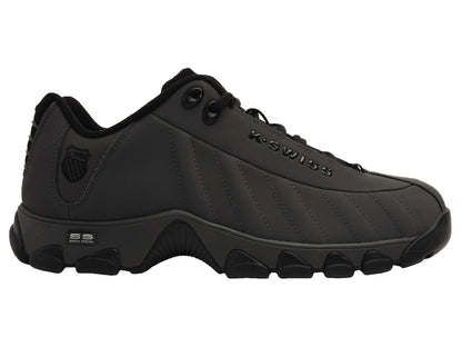 Leather Tennis Sneakers Wide Fit Cushion Walking Shoes