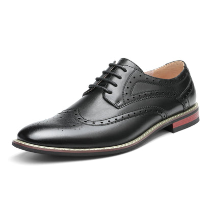 Classic Modern Oxford Dress Shoes Lace Up Formal