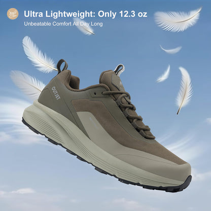 Men’s Waterproof Hiking Shoes Lightweight Trail Outdoor