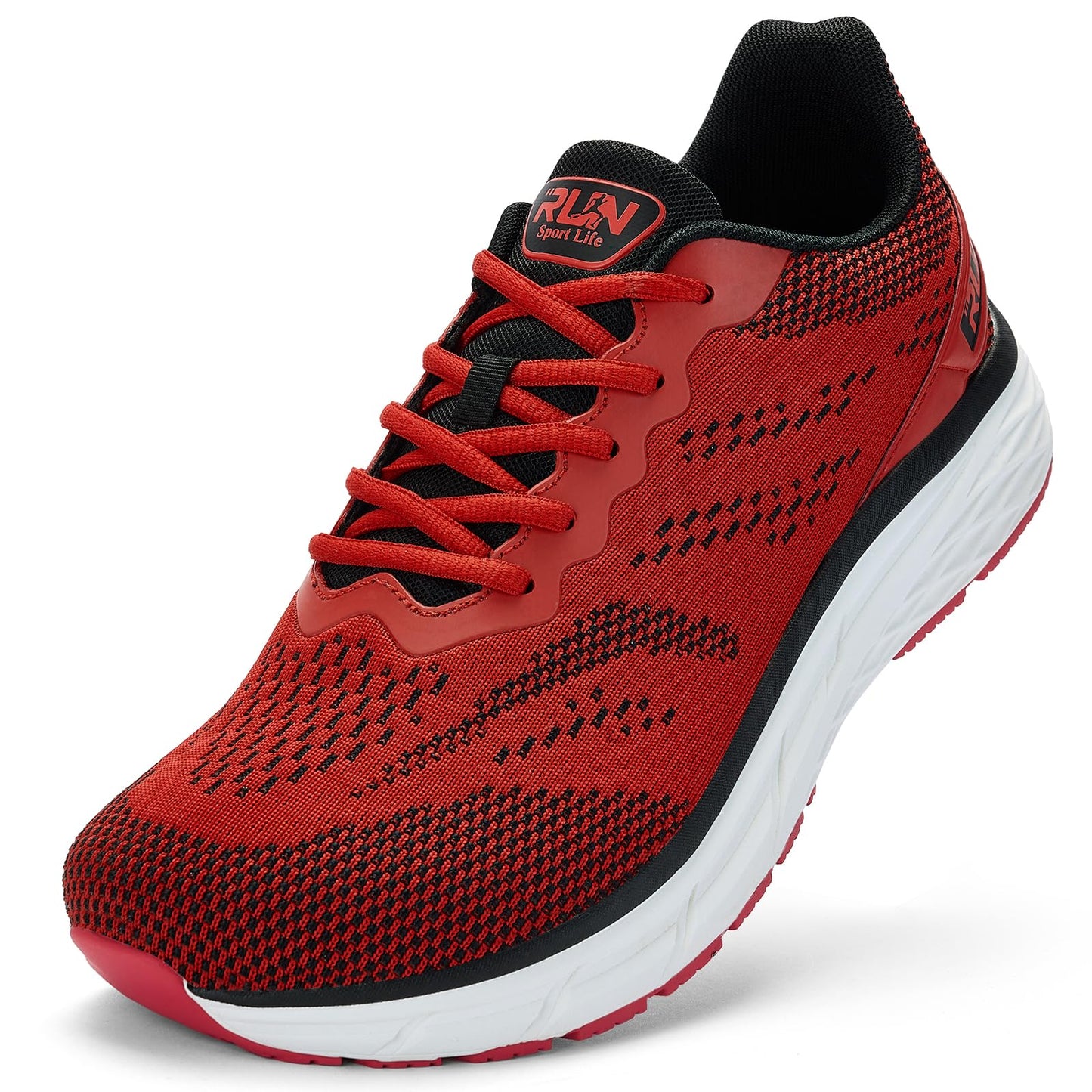 Wide Toe Box Running Sneakers Cushioned Non Slip Walking Shoes
