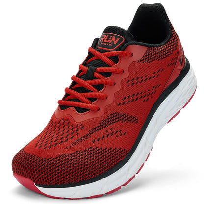 Wide Toe Box Running Sneakers Cushioned Non Slip Walking Shoes