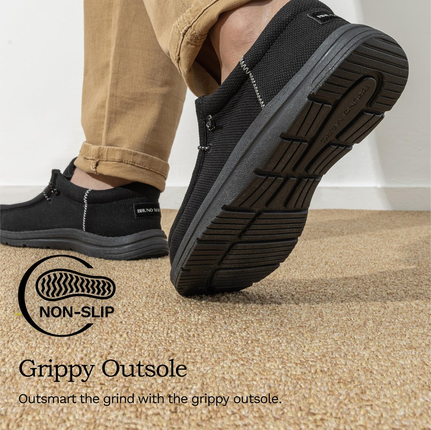 Casual Slip On Loafers Arch Support Non Slip Comfort Shoes