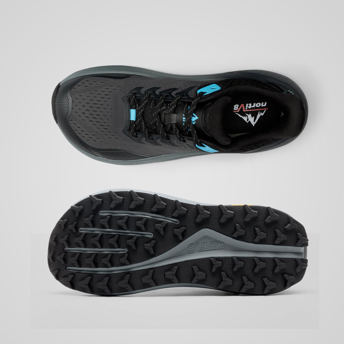 Men’s Trail Running Shoes Wide Toe Box Cushioned Training