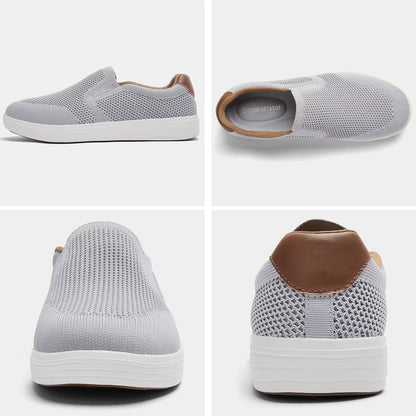 Men’s Breathable Mesh Slip-On Loafers Casual Shoes