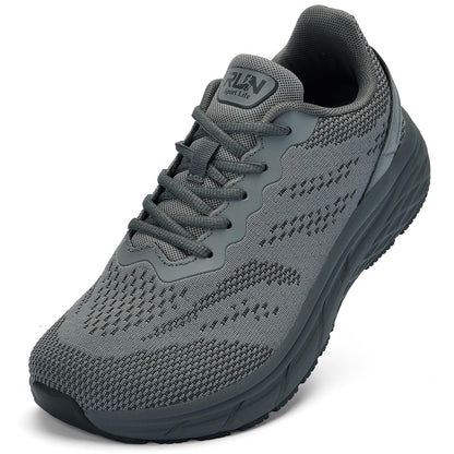 Wide Toe Box Running Sneakers Cushioned Non Slip Walking Shoes