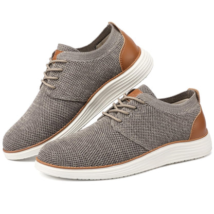 Men’s Breathable Dress Sneakers Casual Oxford Shoes