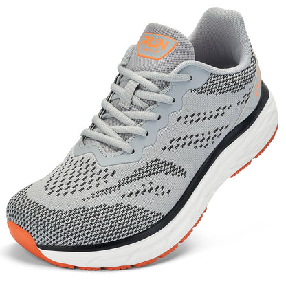 Wide Toe Box Running Sneakers Cushioned Non Slip Walking Shoes