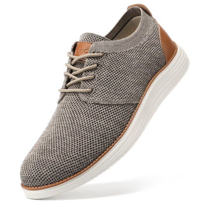 Men’s Breathable Dress Sneakers Casual Oxford Shoes