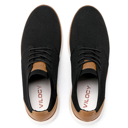 Men’s Breathable Dress Sneakers Casual Oxford Shoes