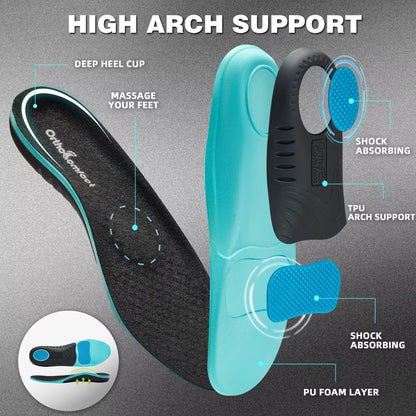 Orthopedic Leather Oxford Dress Shoes Arch Support Comfort