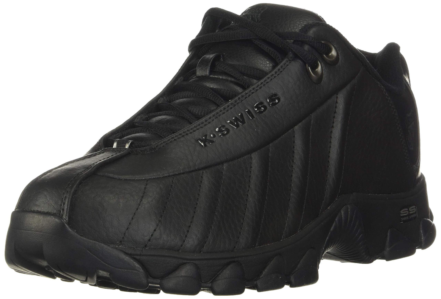 Leather Tennis Sneakers Wide Fit Cushion Walking Shoes