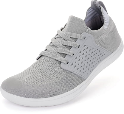 Wide Minimalist Barefoot Sneakers Zero Drop Stability Comfort