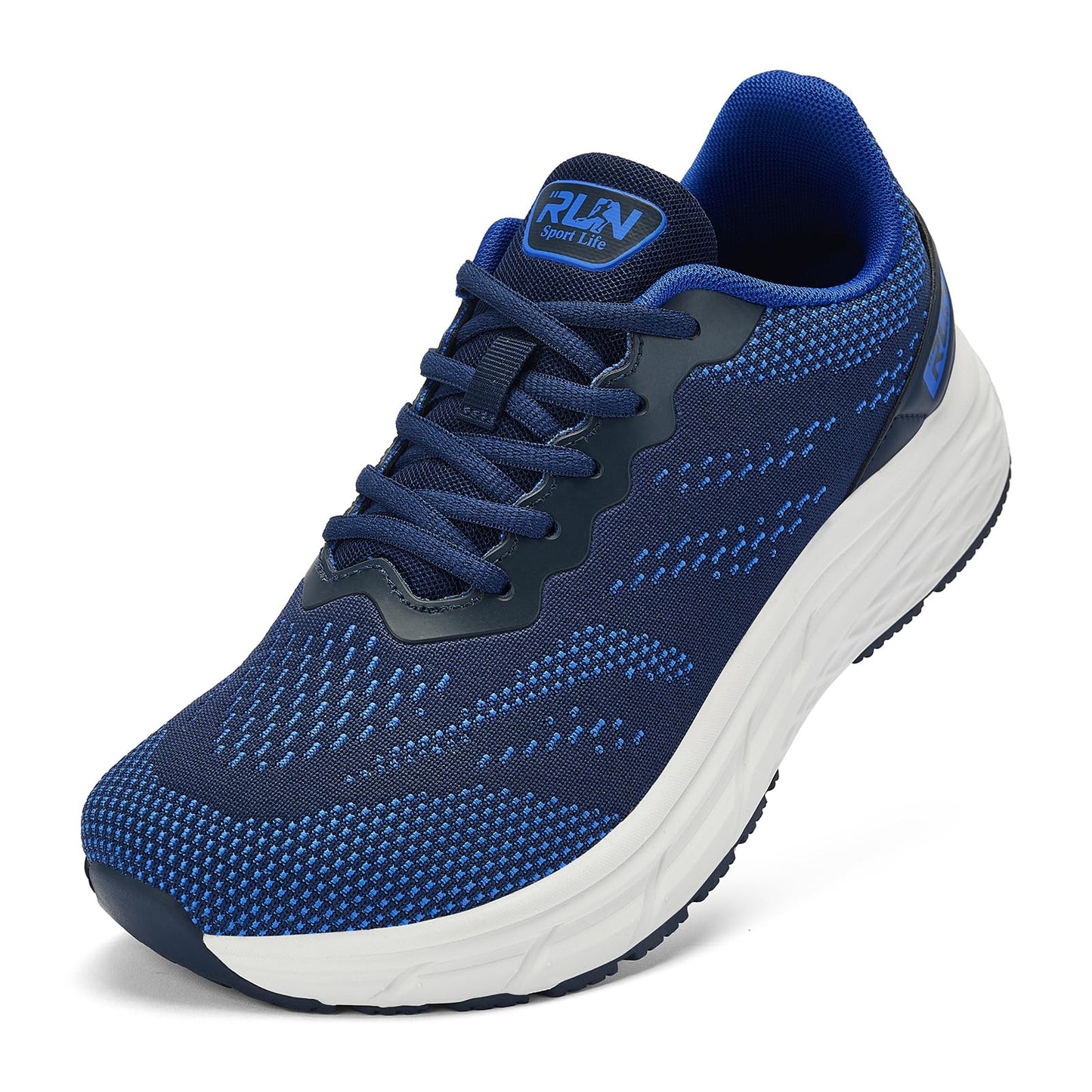 Wide Toe Box Running Sneakers Cushioned Non Slip Walking Shoes
