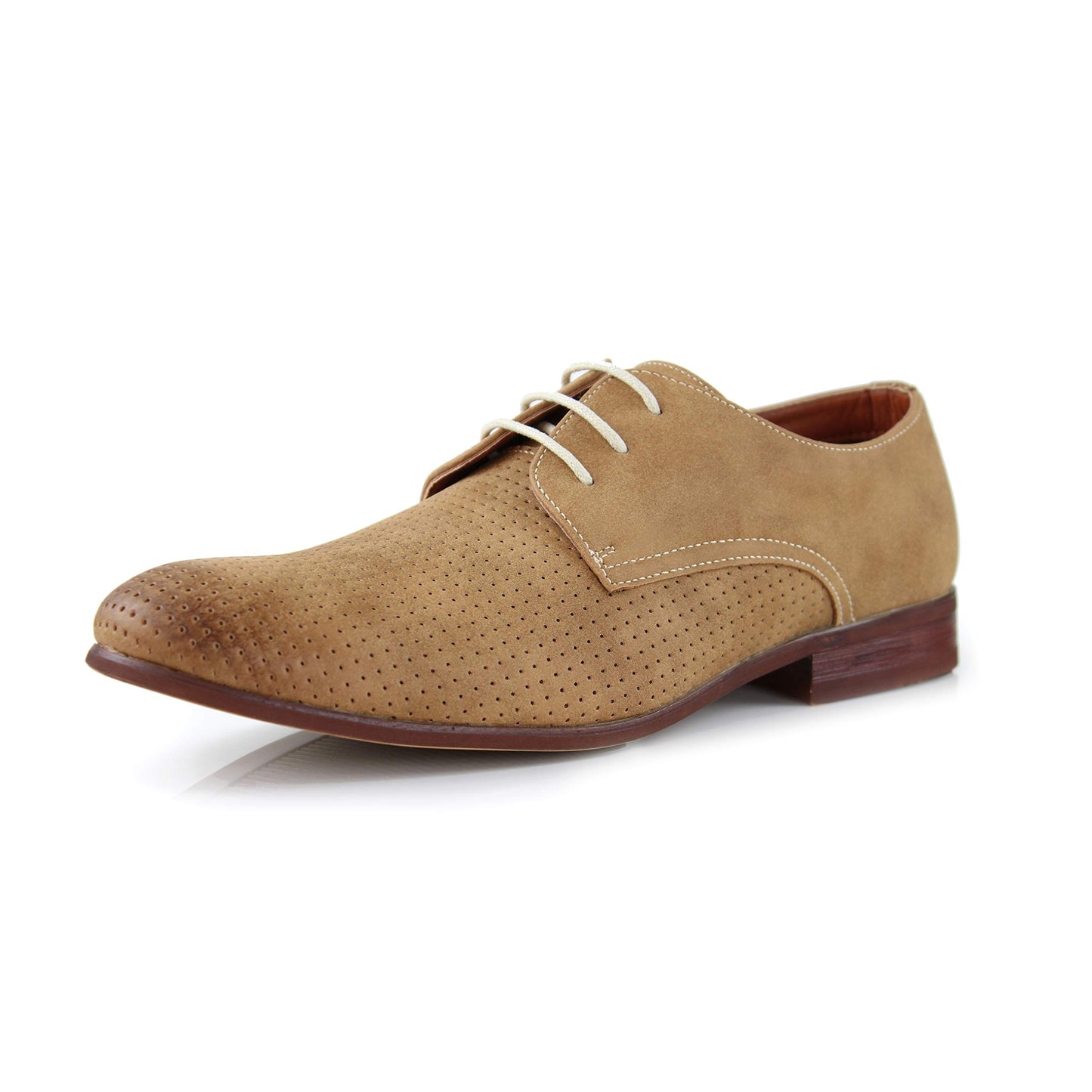 Classic Leather Derby Oxford Dress Shoes Lace Up