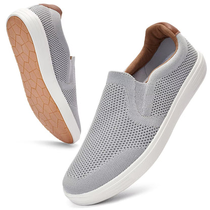 Men’s Breathable Mesh Slip-On Loafers Casual Shoes