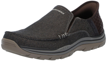 Skechers Men's USA Expected - Cayson Moc Toe Canvas Slip-Ins