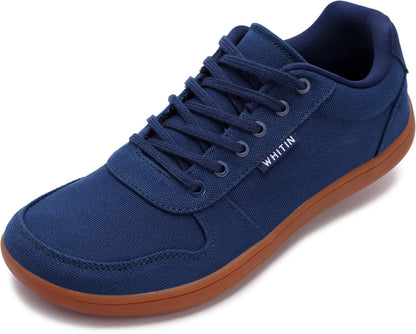 Wide Barefoot Sneakers Canvas Zero Drop Minimalist Shoes