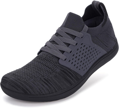 Wide Minimalist Barefoot Sneakers Zero Drop Stability Comfort