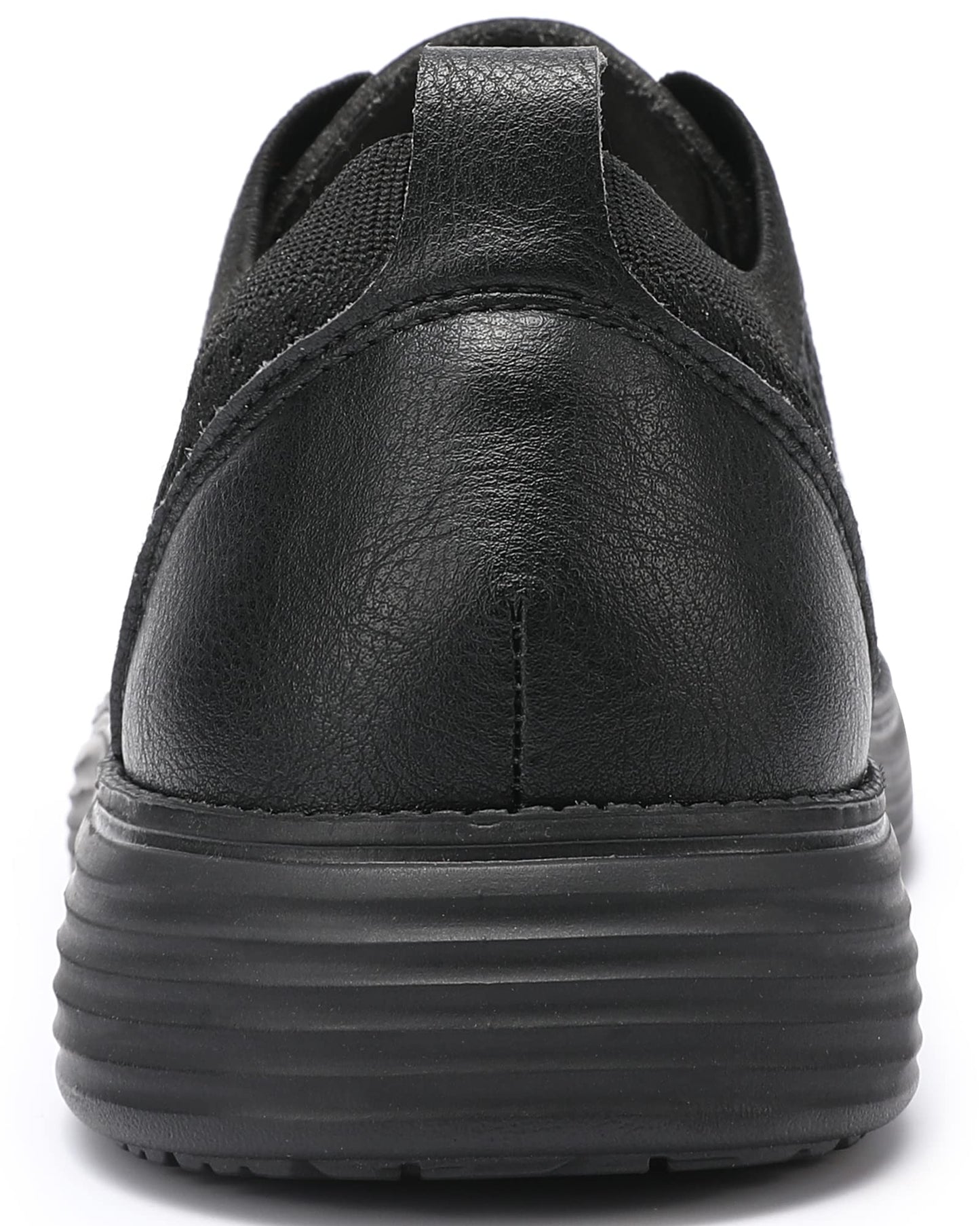 VILOCY Men's Casual Dress Sneakers Lace-Up Oxfords Business Mesh Breathable Walking Shoes Tennis Comfortable
