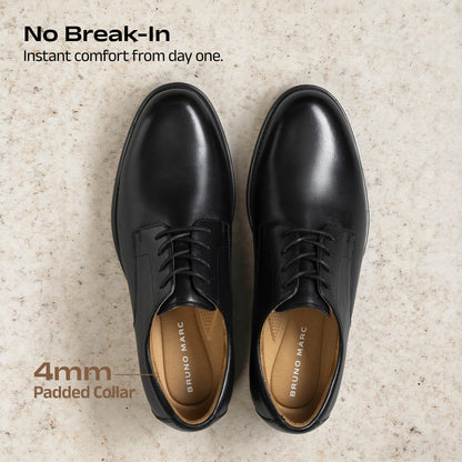 Classic Leather Oxford Dress Shoes Lace Up Business Formal