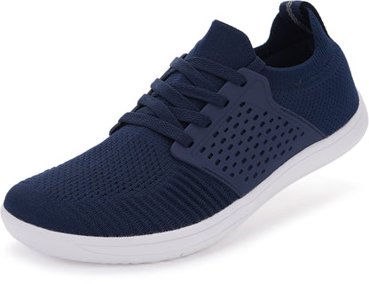 Wide Minimalist Barefoot Sneakers Zero Drop Stability Comfort