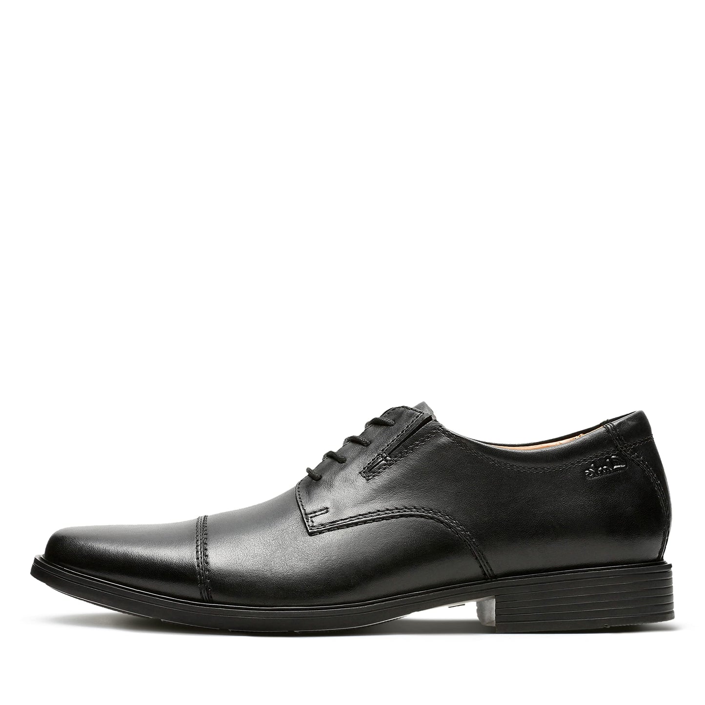 Classic Leather Cap Toe Oxford Dress Shoes Lace Up
